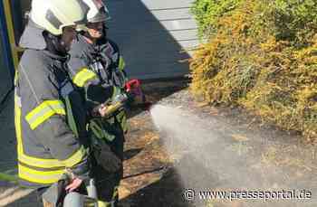 FW-EN: Vegetationsbrand an der Grundschule