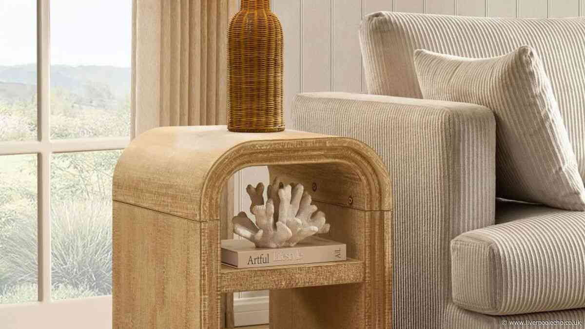 Dusk's coastal side table with 'calming aesthetic' drops under £60