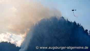 Landkreis in Bayern ruft wegen Waldbrand Katastrophenfall aus
