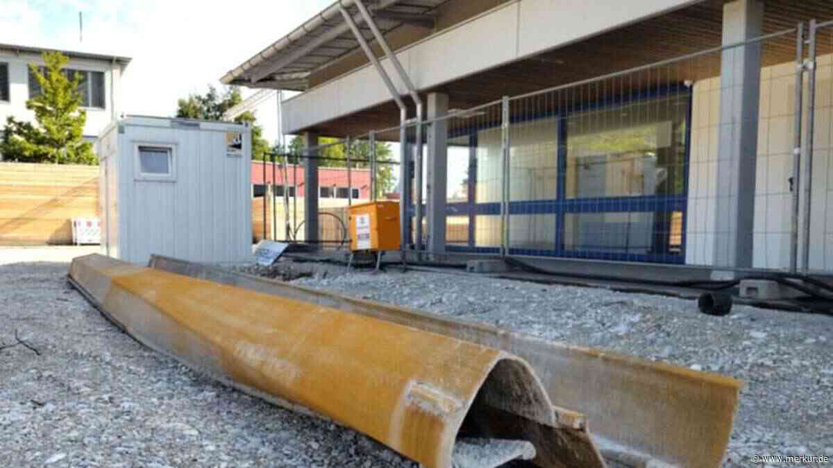 Adalbert-Stifter-Mittelschule: Baustopp nach einem Tag – Spundwand sorgt für Verzögerung