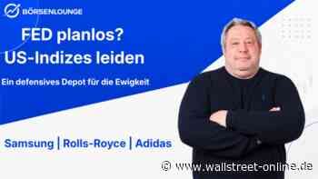 Aufbau eines defensiven Depots: Samsung: Rekorde – Rolls-Royce: Stark – Adidas: Schlachtfest