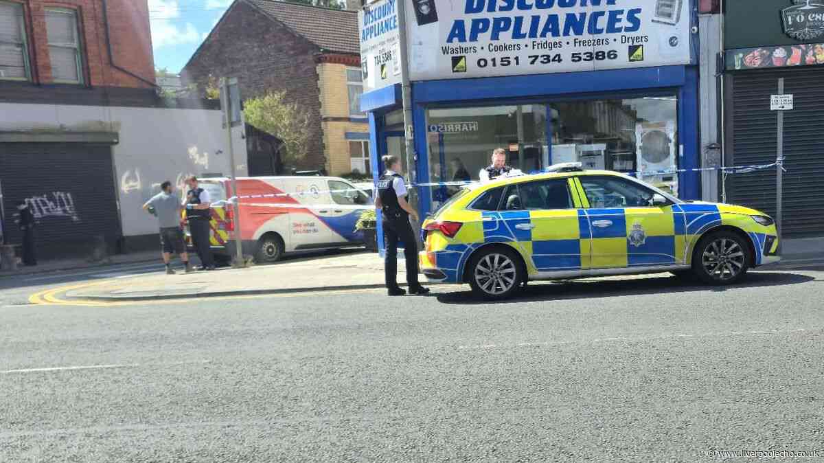 Smithdown Road live updates as police cordon off two shops