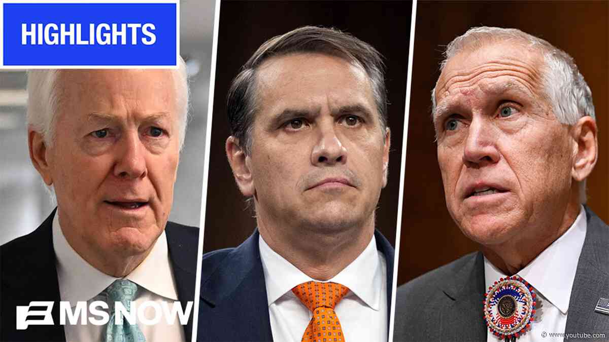 Blanche’s nomination ‘IN SERIOUS JEOPARDY’ after two Republicans postpone vote | COMPILATION