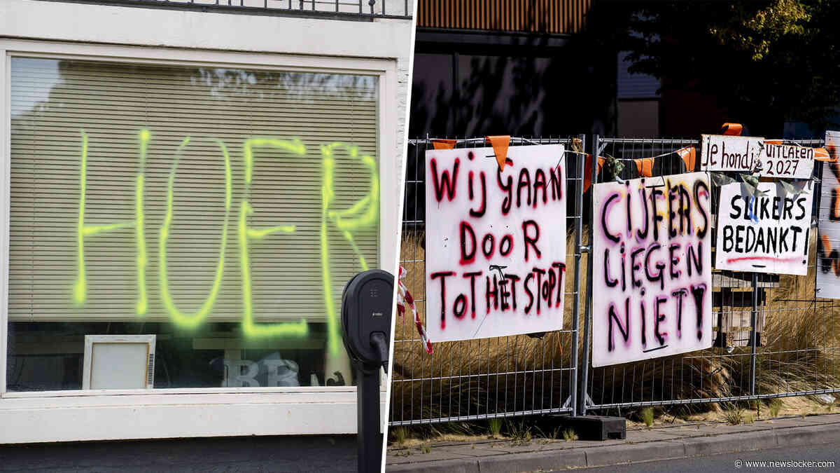 Engelen over uit de hand gelopen anti-azc-protestacties: 'Dit kan echt niet!'