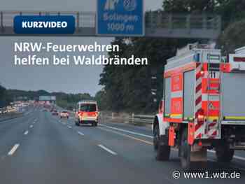 NRW-Feuerwehren helfen bei Waldbränden in Spanien