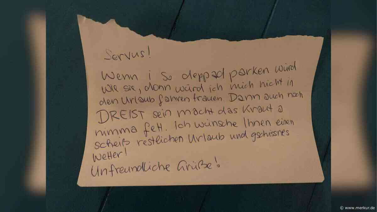 „Freundlichster Österreicher“: Autofahrer kassiert Wut-Zettel wegen Parkplatz-Zoff in Kroatien