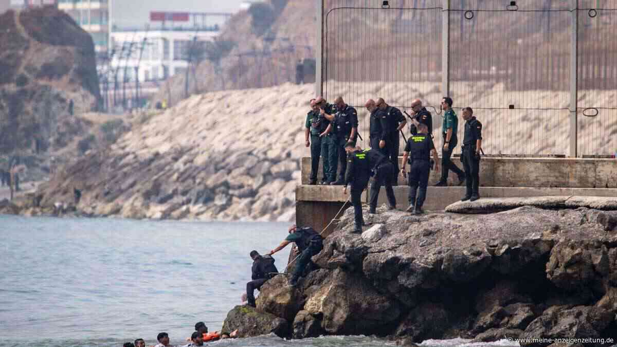 Migranten: Spanien-Exklave Ceuta ruft nach Militär-Einsatz