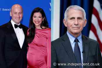 Stephen and Katie Miller turned to Fauci for advice early in the pandemic, diaries reveal