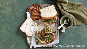 Smullen! Aubergine sandwiches met aïoli op z’n Libanees