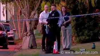 Manhunt underway after group sped away from vicious stabbing in Brisbane that left man fighting for life