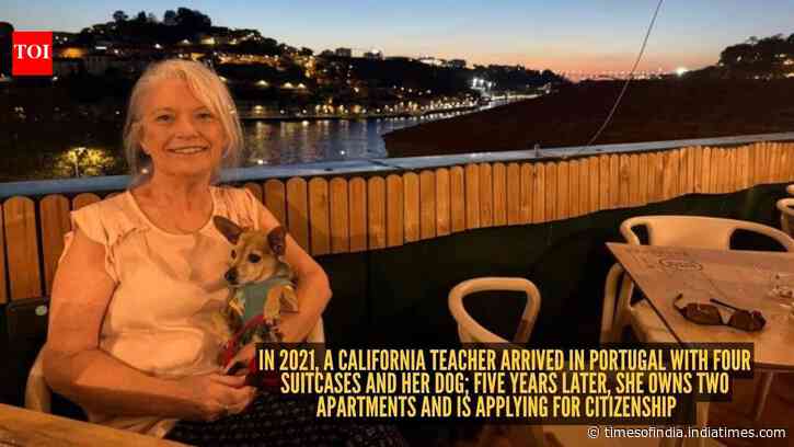 In 2021, a California teacher arrived in Portugal with four suitcases and her dog; five years later, she owns two apartments and is applying for citizenship
