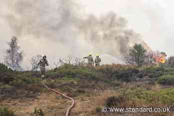 Burnham pledges support for crews tackling ‘very serious’ Suffolk wildfire
