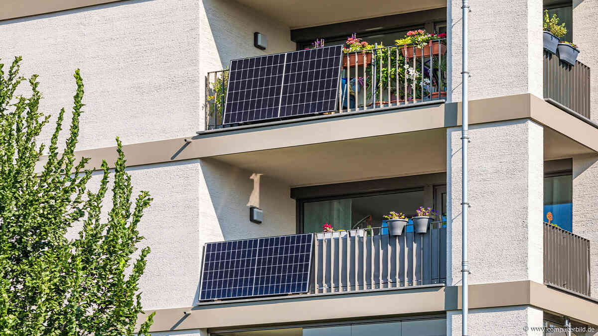 Balkonkraftwerke boomen weiter: Diese Zahl überrascht