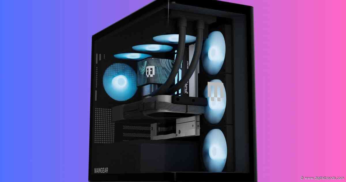 Maingear’s Zero desktop is a wire-free beauty with curved glass and plenty of firepower