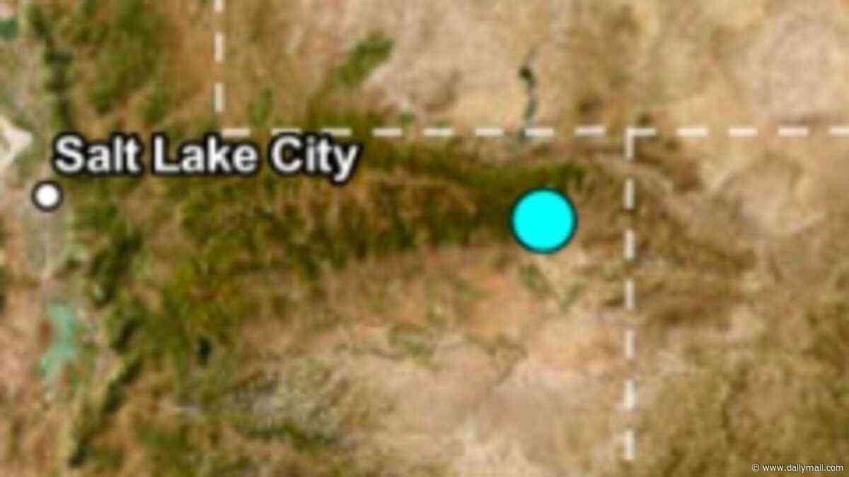 Earthquake with the force of 1,500lbs of TNT rattles Utah before unexpected source is revealed