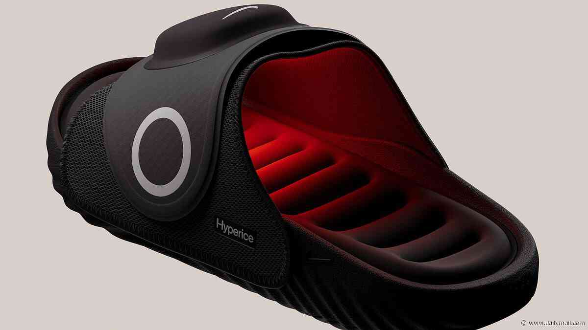 Nike launches MASSAGING shoes that use heat and vibration to caress your feet - but they come with a hefty price tag