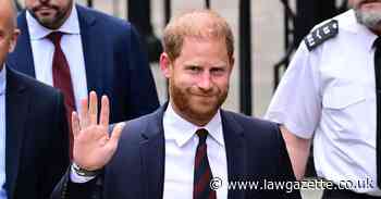 Indemnity costs would be 'very harsh' on claimants in Prince Harry case
