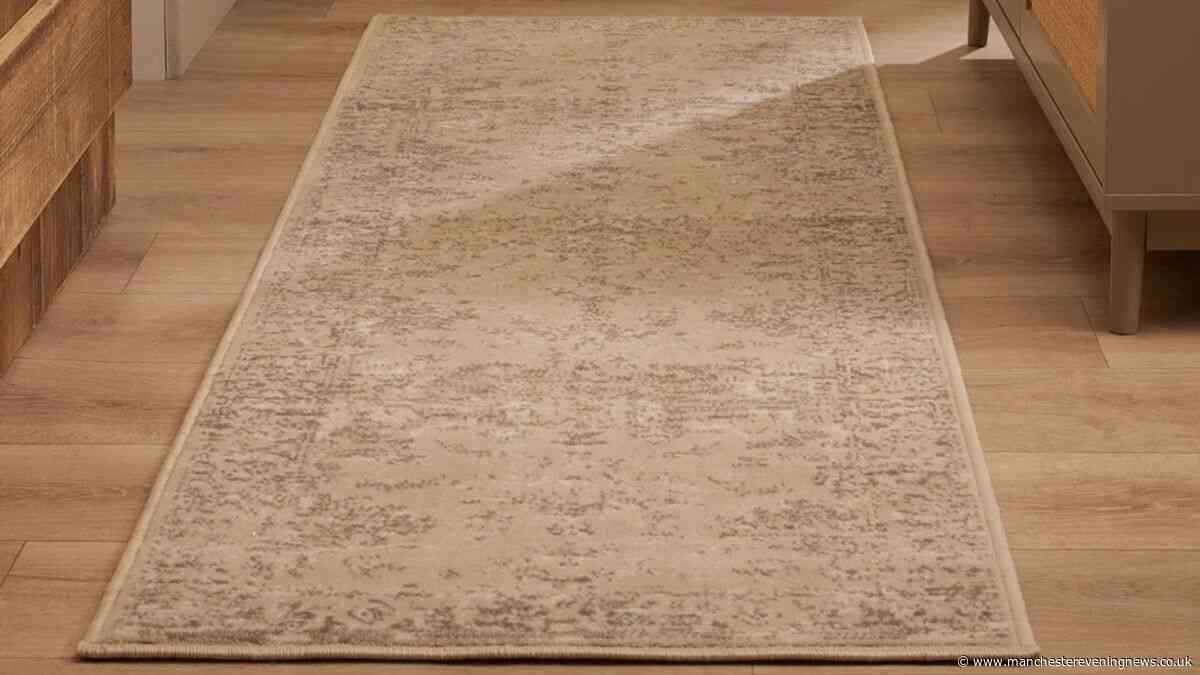 'Heavy and soft' rug reduced to £25 'has a unique design I've not seen before'