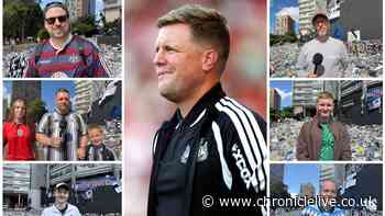 Newcastle fans thank 'outstanding' Eddie Howe and say he deserves 'the gratitude of the city'