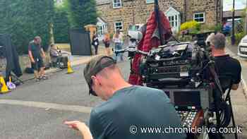 Filming on new BBC crime drama arrives in Whitley Bay as famous pub taken over