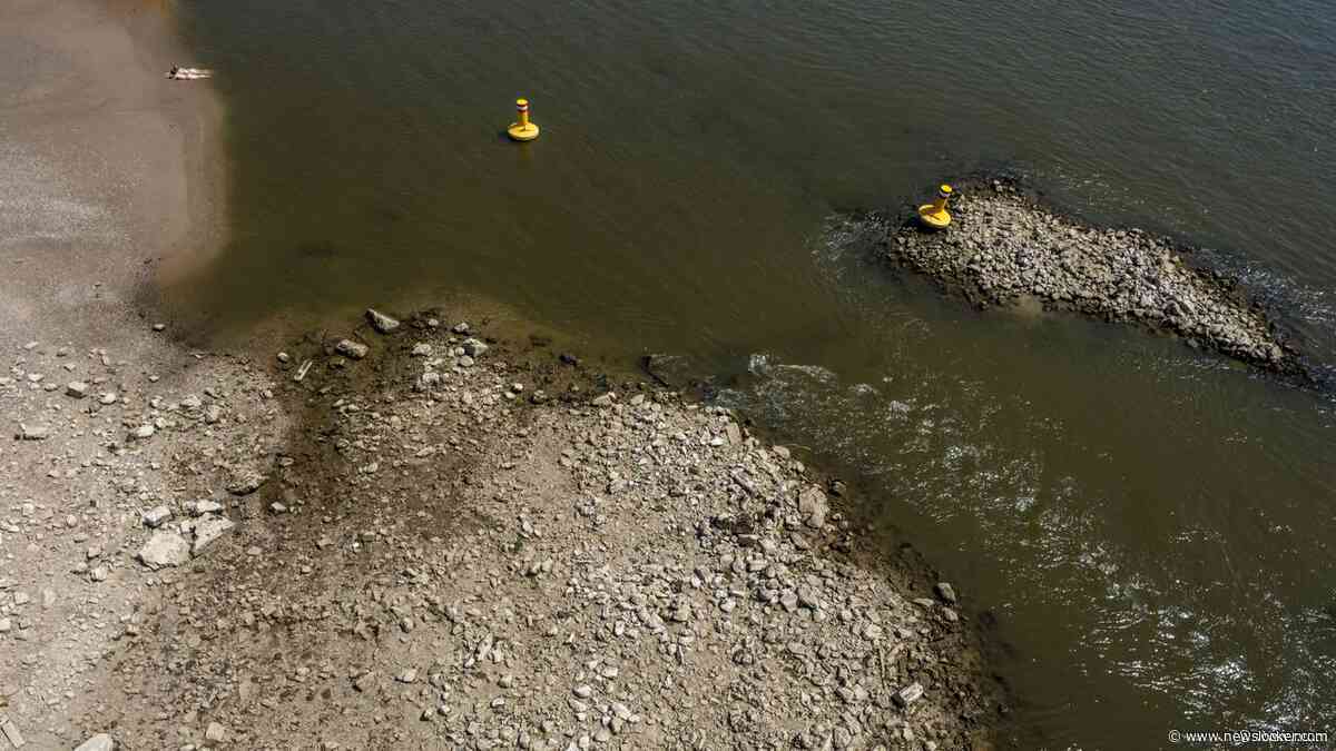 Rijn bereikt laagste waterstand ooit gemeten, nog geen landelijke maatregelen