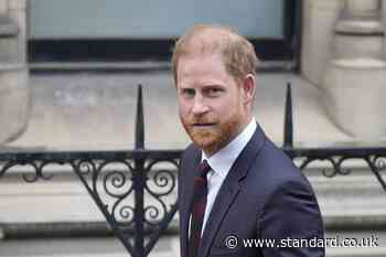 Harry and others face wait over size of legal fees payment to Mail publisher