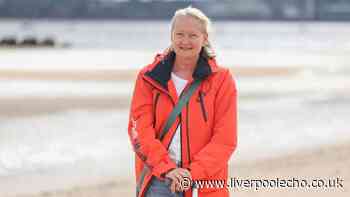 Mum was tumbling in the waves before two arms grabbed her