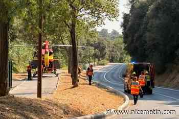 Deux personnes grièvement blessées dans un accident entre un scooter et une voiture à Mougins