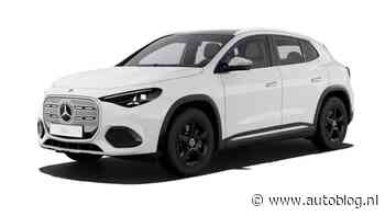 De Mercedes GLA staat nu al in de Nederlandse configurator
