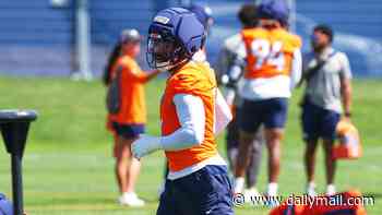 Denver Broncos star takes part in first training camp practice despite looming court date on domestic violence charges