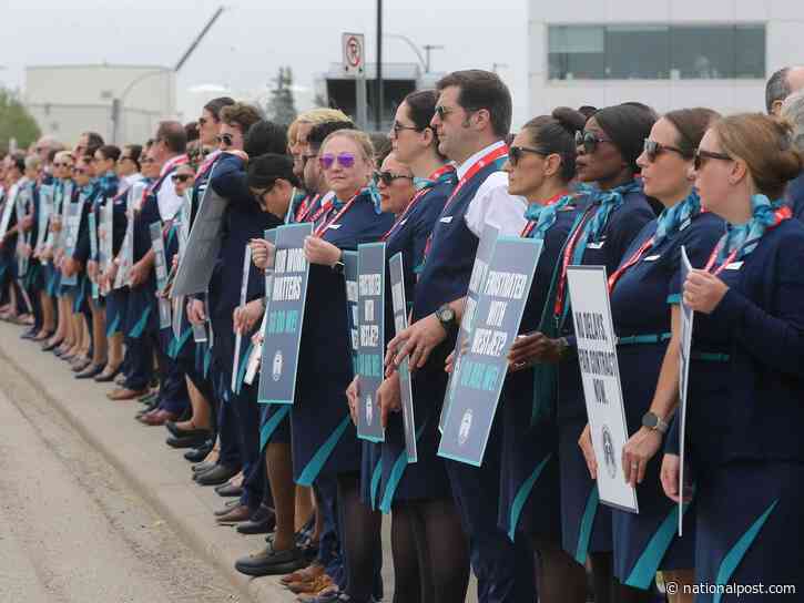 WestJet flight attendants' union issues 72-hour notice for strike that most Canadians want Ottawa to stay out of