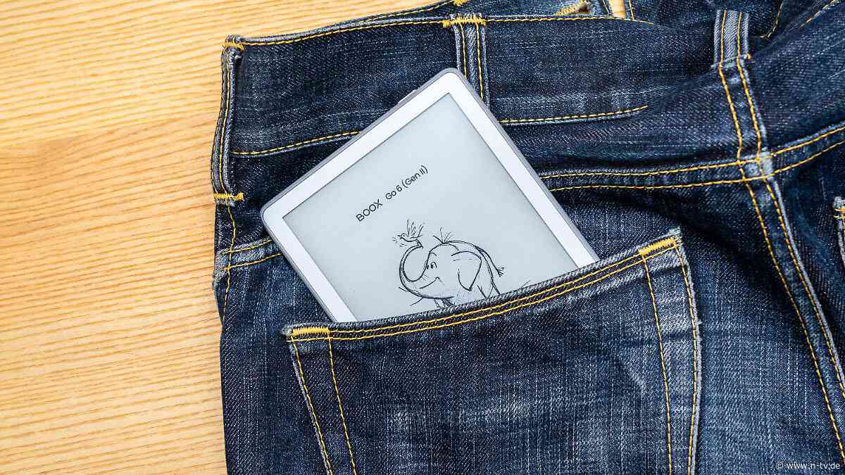 Kompakt, unabhängig, vielseitig: Der Boox Go 6 ist ein idealer E-Reader für die Hosentasche
