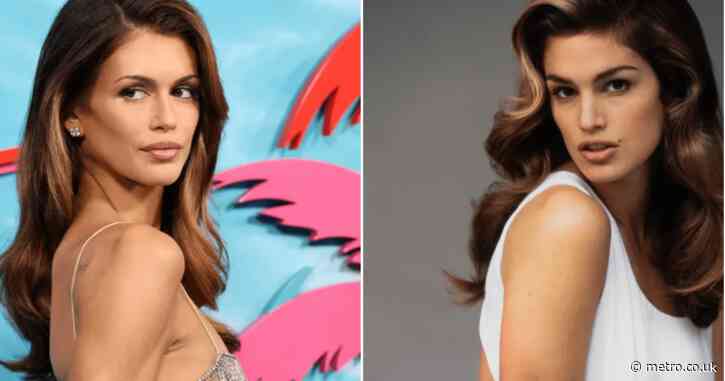 Kaia Gerber has slowly transformed into mum Cindy Crawford as she looks identical on red carpet