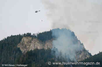 Katastrophenfall festgestellt: 300 Kräfte kämpfen gegen Bergwaldbrand