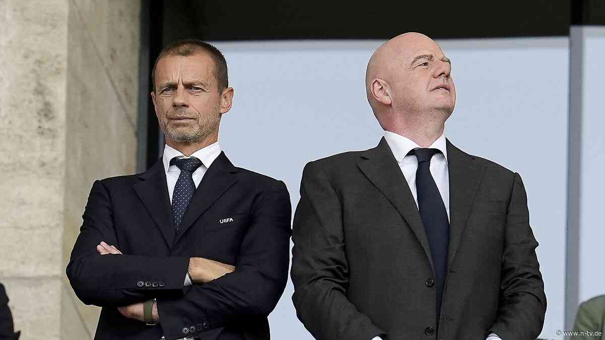 Wegen Investorenplänen: UEFA droht Infantino mit Boykott aller FIFA-Turniere