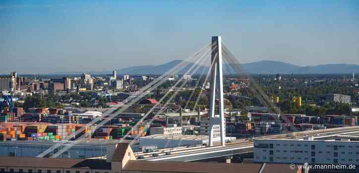 Sperrung des Nordbrückenkopfes in Ludwigshafen