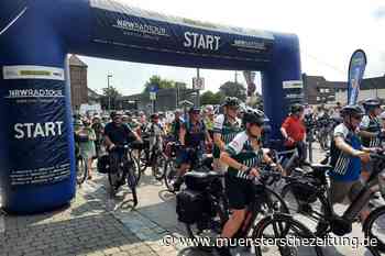 NRW-Radtour: Immer den Regen im Nacken