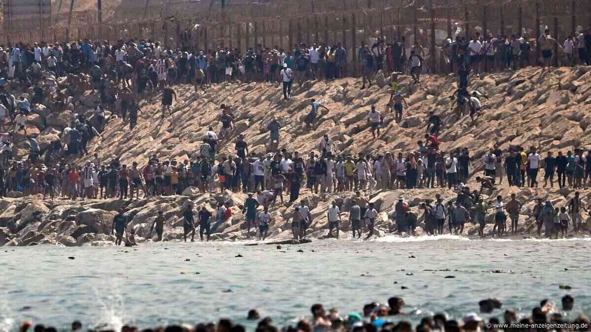 Migrationskrise auf Ceuta: Spanische Exklave berichtet von „totalem humanitärem Notstand“