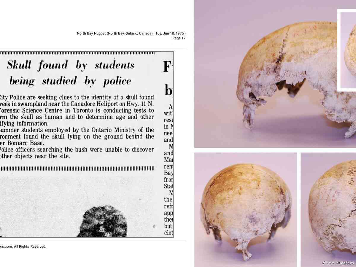 Genetic genealogy helps North Bay Police Service ID historic human remains