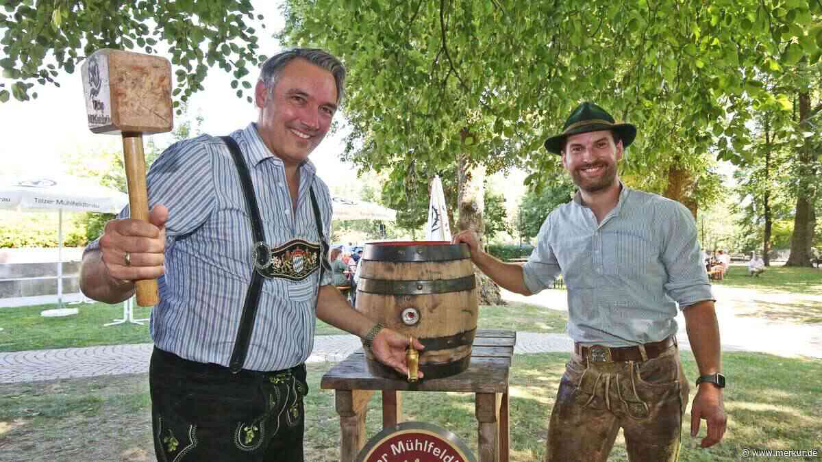 Braumeister knüpft an Geschichte der Bierstadt an: Pop-up-Biergarten in Oberbayern eröffnet – bis zu 200 Gäste