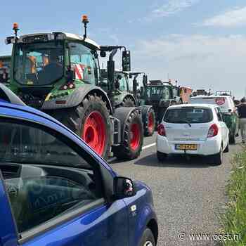 Reconstructie: hoe boeren vanmiddag ineens de snelweg blokkeerden