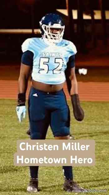Christen Miller showing out for Ellenwood, Georgia | Saints Hometown Heroes