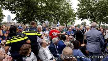 Herdenking deportaties Joden in Rotterdam bruut verstoord door schreeuwende demonstranten