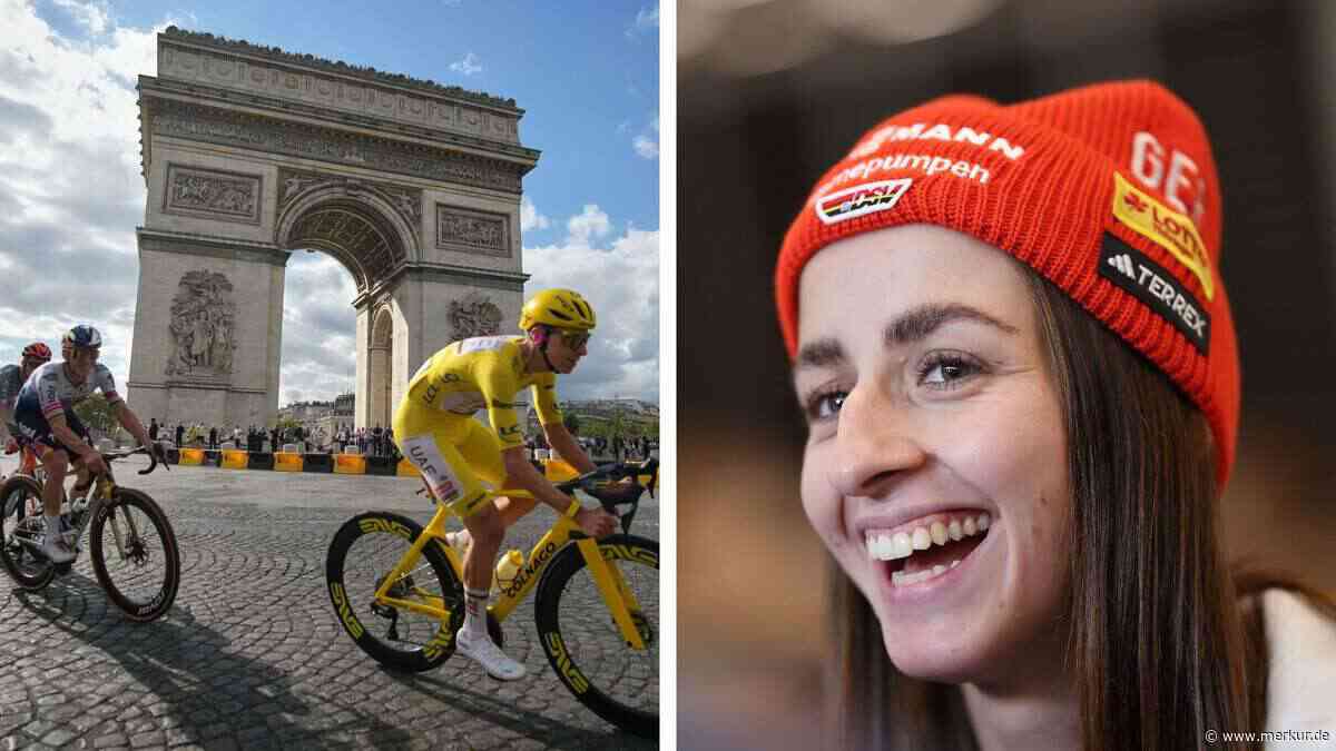 Deutsches Biathlon-Ass stürzt sich in den Tour-de-France-Wahnsinn