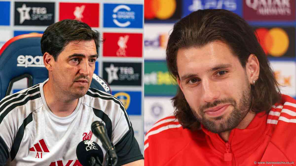 Andoni Iraola and Dominik Szoboszlai Liverpool press conference LIVE - Vice-captaincy, transfers