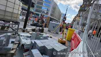 Northumberland Street works could last another month as long-running revamp's final stage drags on