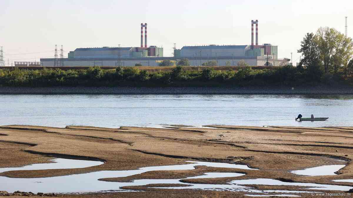 Niedrige Flusspegel: Mehrere Länder drosseln Produktion von Atomstrom