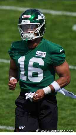 How Do #Jets Pass Catchers LOOK At Training Camp? #shorts #NFL (BADLANDS)