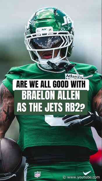 Should Braelon Allen be the #Jets RB2?!