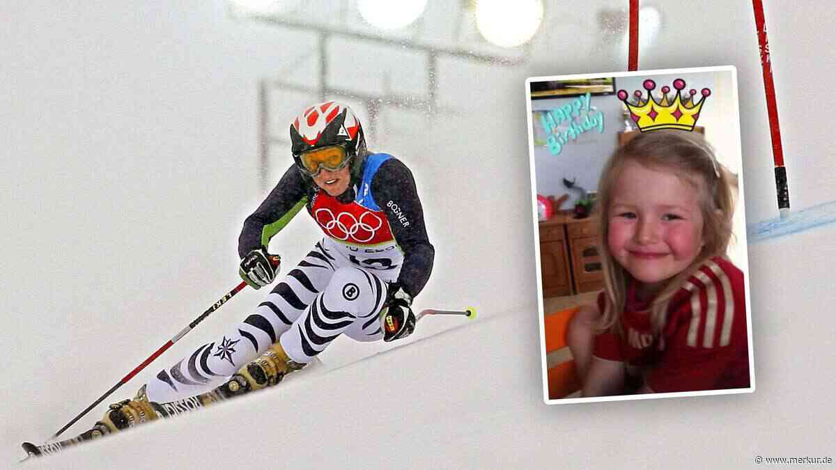 Von klein auf Bayern-Fan? Deutsche Ski-Ikone teilt Kinderfoto ihrer Tochter im FCB-Trikot